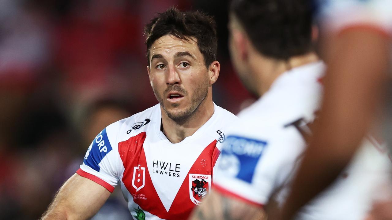 Ben Hunt is keen to extend his stay at the Dragons, but the club’s offer has come up short of his expectations. Picture: Matt King/Getty Images