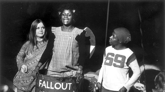 Marcia Hines in her breakout role during the 1969 production of Hair.