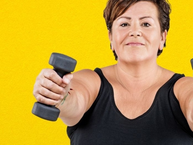 It’s better to lift weights in a slow and controlled way.