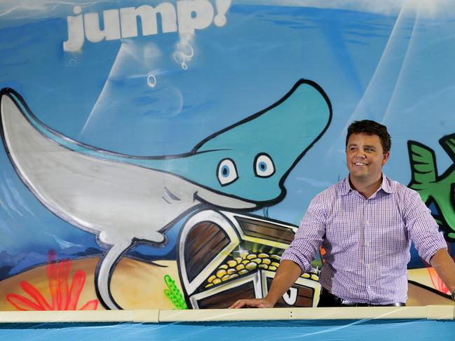 Jump Swim School founder Ian Campbell. Picture: Adam Head