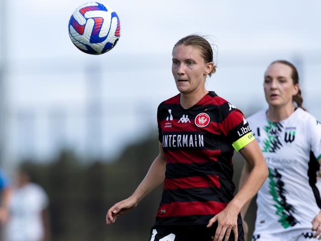 Clare Hunt will join the Matildas for the first time. Picture: Damian Briggs/Speed Media/Icon Sportswire via Getty Images