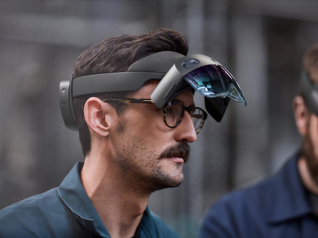 Microsoft HoloLens 2 is being used in mining. Picture: Supplied