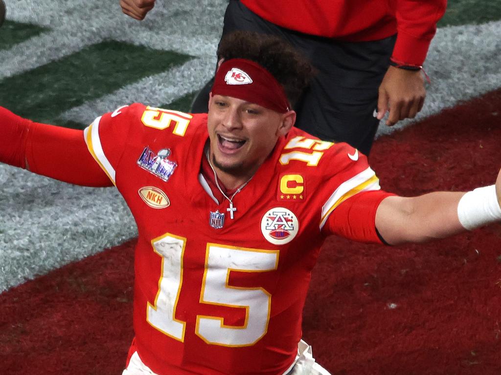 Patrick Mahomes soaks up the Chiefs’ epic Super Bowl win.