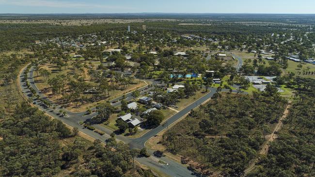 Aerial shots of Glenden, Queensland. Photo: Isaac Regional Council.