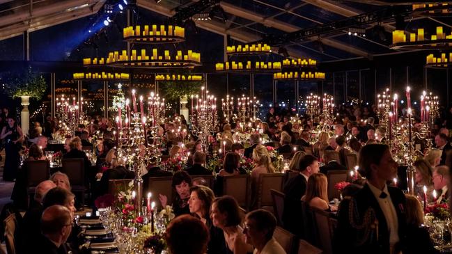 The state dinner for French President Emmanuel Macron in 2022. Picture: Getty Images.