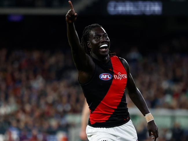 Essendon challenged Carlton after the first term. Picture: Getty Images