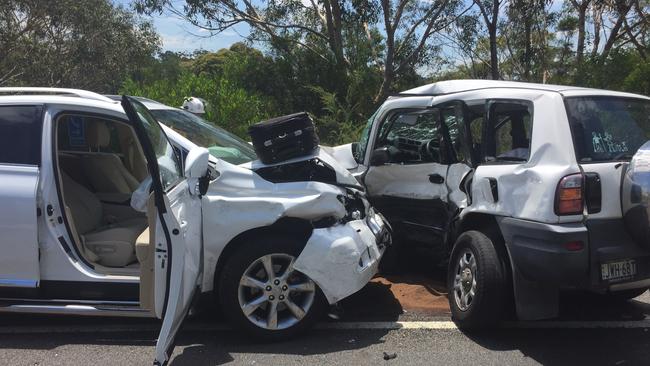 A man, 75, died after a two car crash on the same road in December.