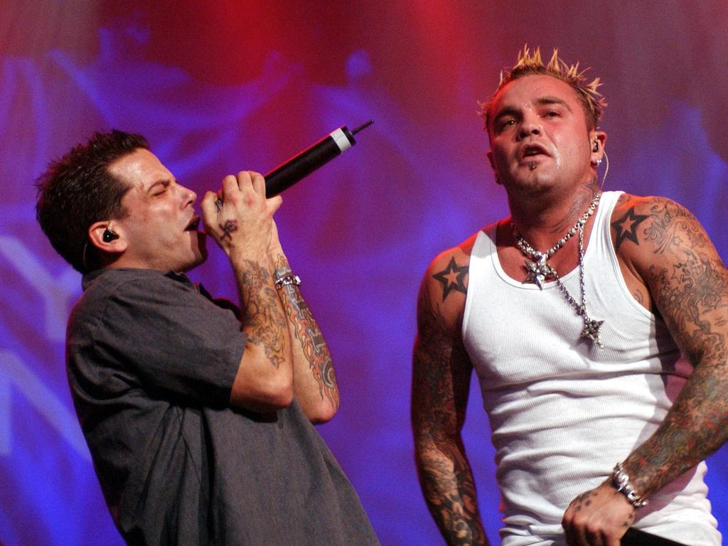 Crazy Town’s Shifty Shellshock in 2006. Picture: Vince Bucci/Getty Images