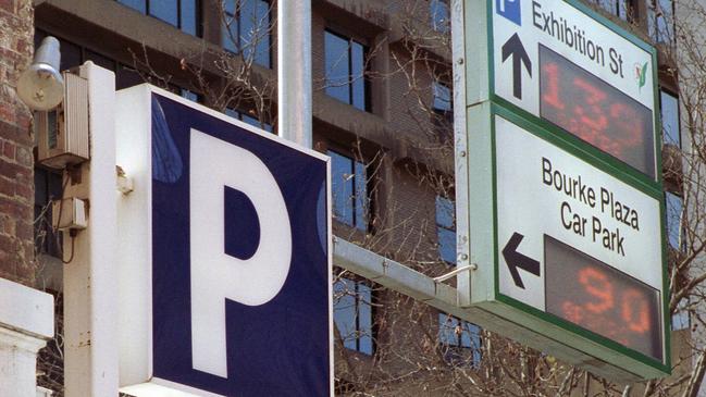 Bourke Street is one of the hardest places to find a car park in Melbourne.