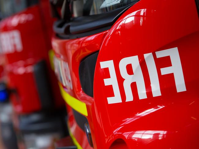 A stock image of a Fire Rescue Victoria fire truck. Picture: Fire Rescue Victoria.