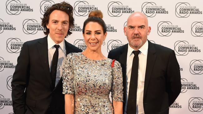 Tim Blackwell, Kate Ritchie and Marty Sheargold. Picture: Lawrence Pinder