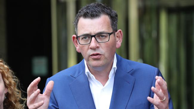 Victorian Premier Daniel Andrews announced his Cabinet on Tuesday. Picture: AAP Image/David Crosling