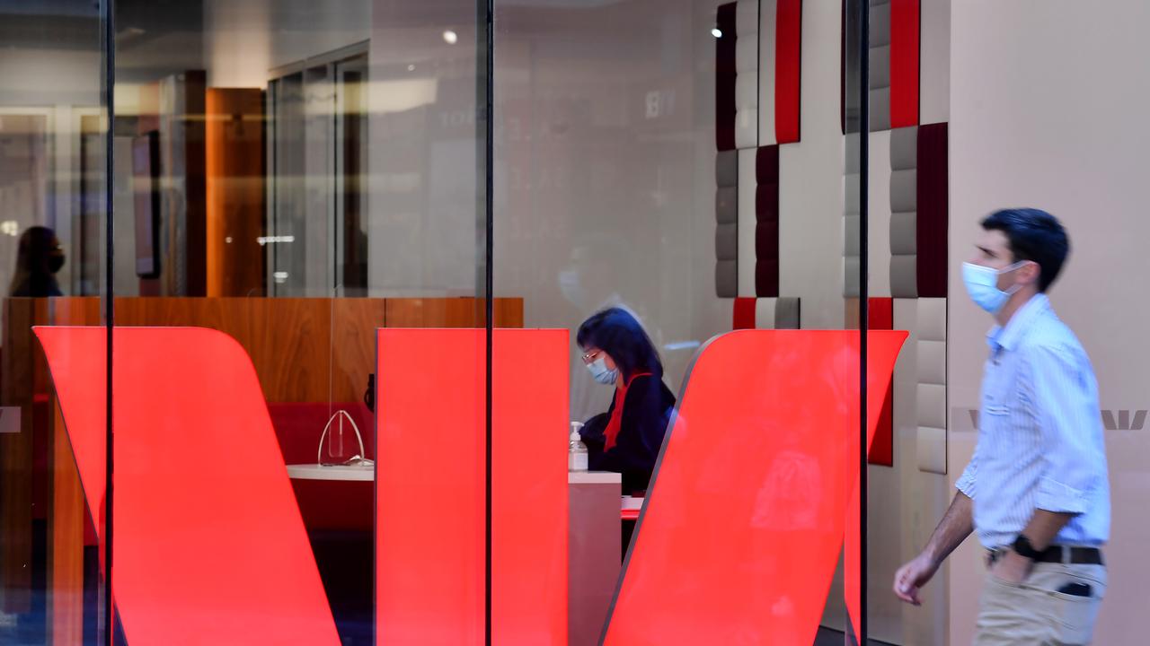 Westpac has been the first big bank off the block to raise home loan rates, lifting all its fixed-term rates, but looming rate rises on the horizon mean more hikes are expected soon. Picture: NCA NewsWire / John Gass