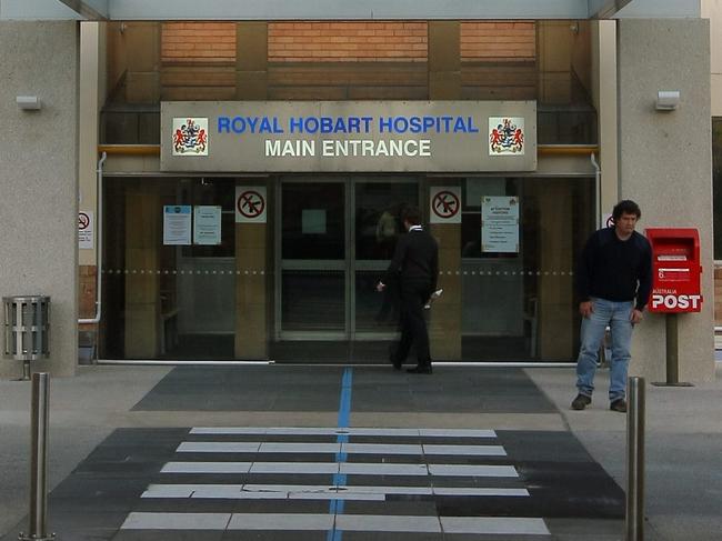 Royal Hobart Hospital main entrance