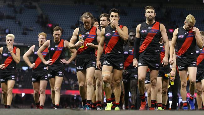 Essendon has endured a diabolical decade. Picture: Michael Klein