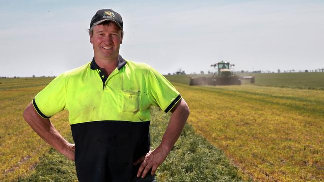 Rupanyup grain farmer Andrew Weidemann. Picture: Andy Rogers