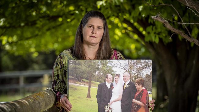 Kylie lost her husband in 2017, after not getting the help he needed. Picture: Jake Nowakowski