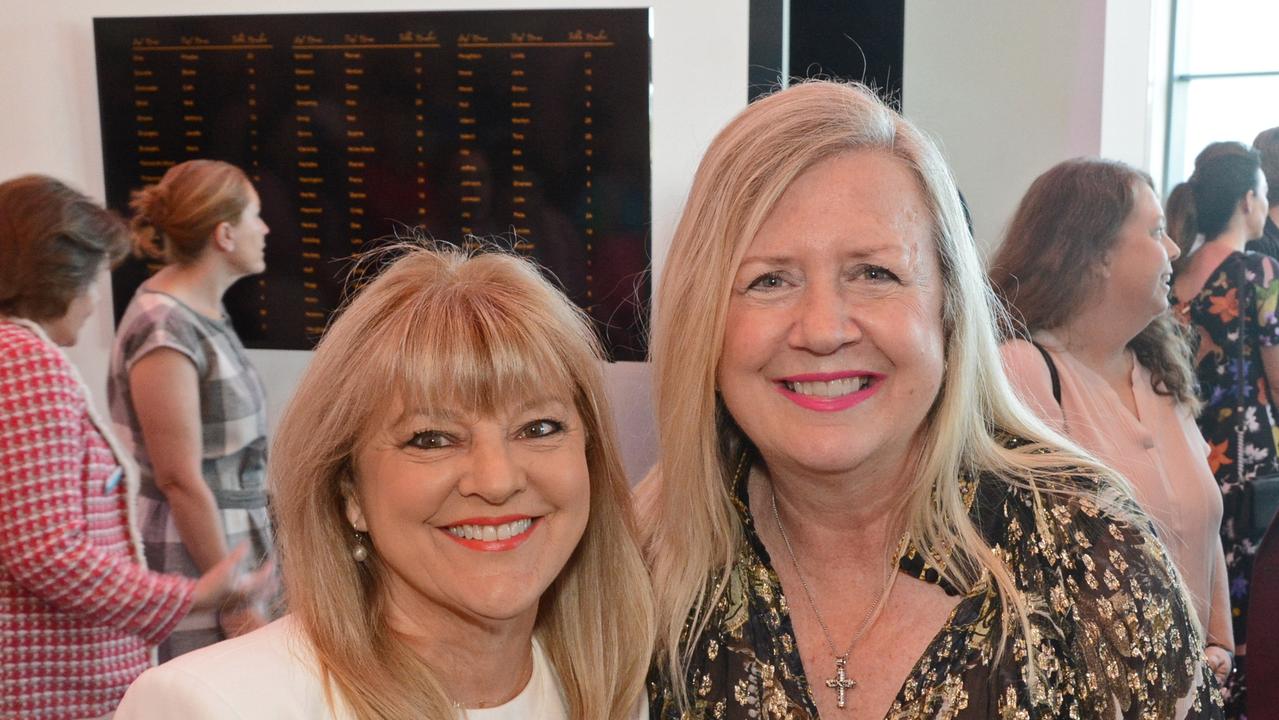 Cr Donna Gates and Karen Phillips at GC Women in Business Awards at GCCEC, Broadbeach. Pic: Regina King