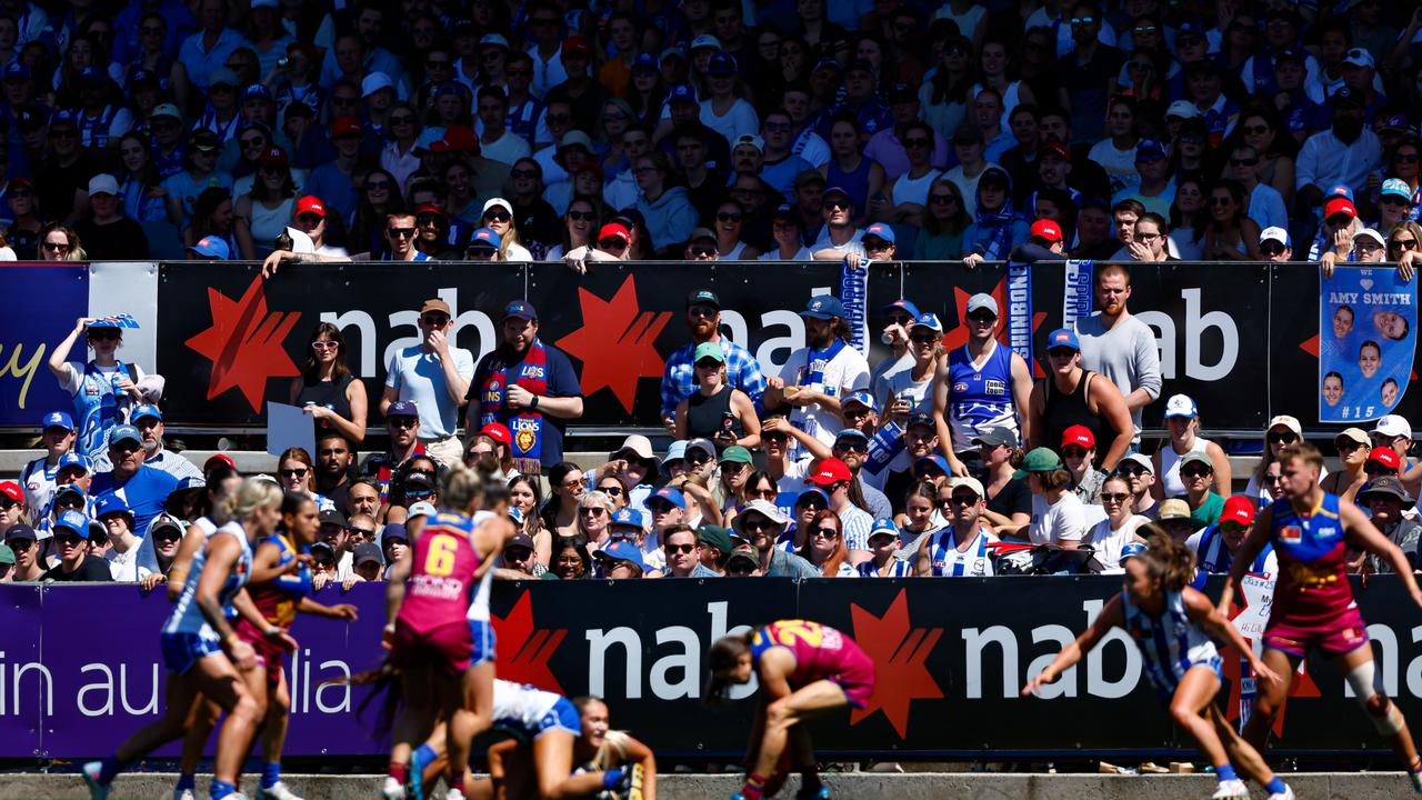 How many more fans could have watched the game live? (Photo by Dylan Burns/AFL Photos via Getty Images)