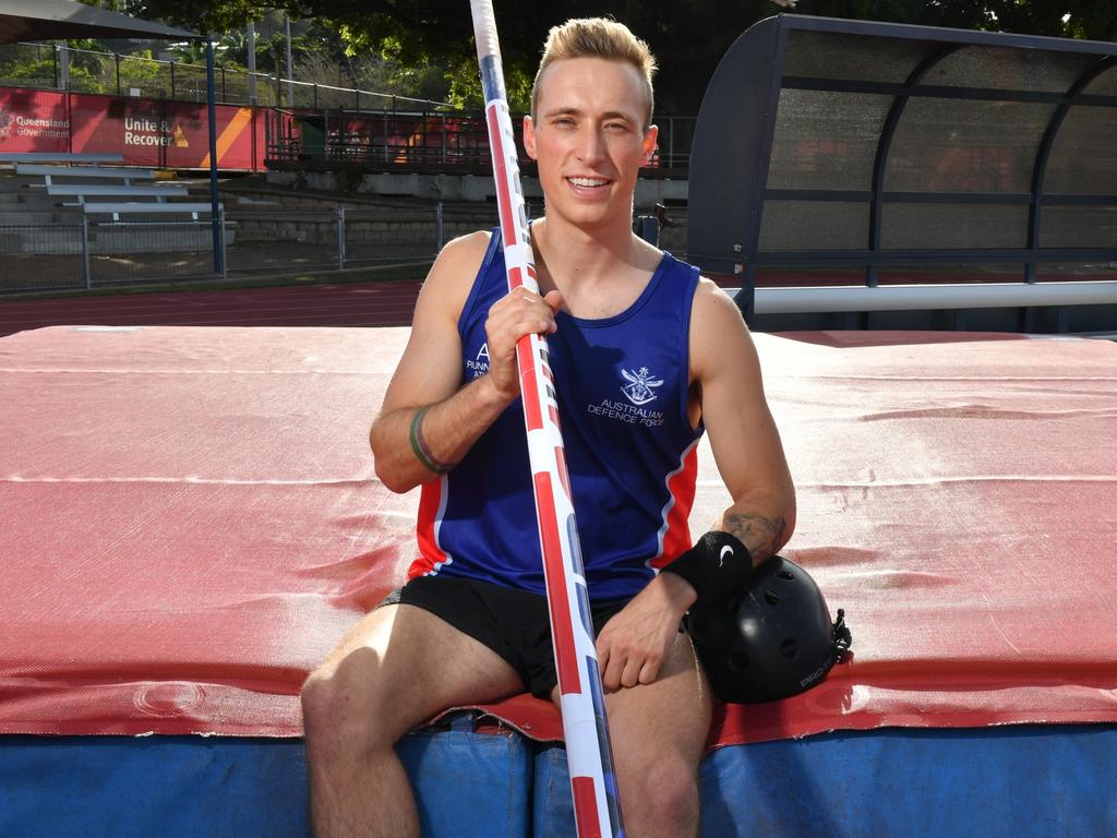 Pole vault prodigy Brodie Cross returns to the athletics track