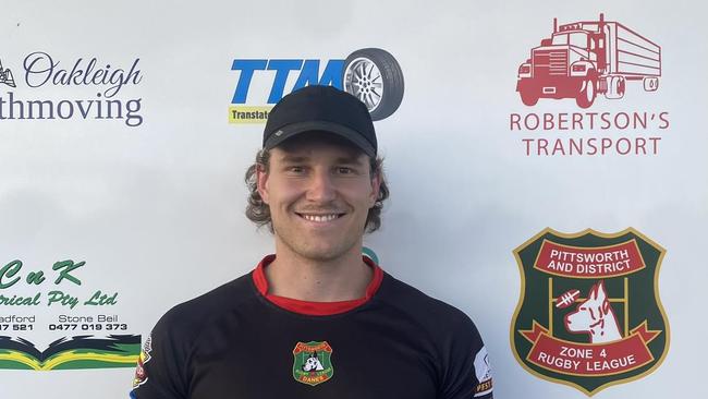 Stewart Free has joined the Pittsworth Danes for the 2025 Toowoomba Rugby League season. Picture: Pittsworth Danes Facebook