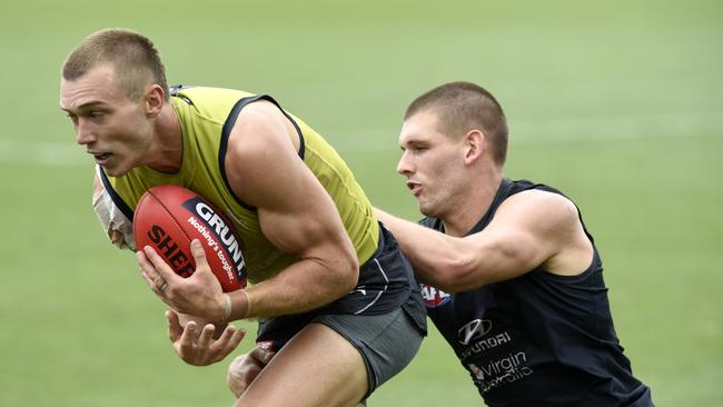 Is Patrick Cripps past his KFC SuperCoach best? Picture: Andrew Henshaw