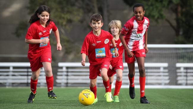 Just one parents or guardian will be allowed to watch their child play sport from today. Picture: David Swift