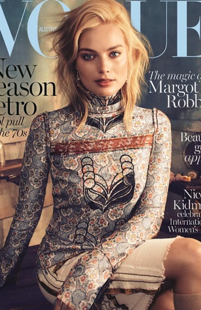 Margot Robbie on Vogue Magazine cover | news.com.au — Australia’s ...