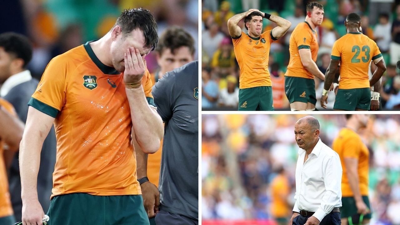The Wallabies' World Cup hopes are in tatters. Pictures: Getty