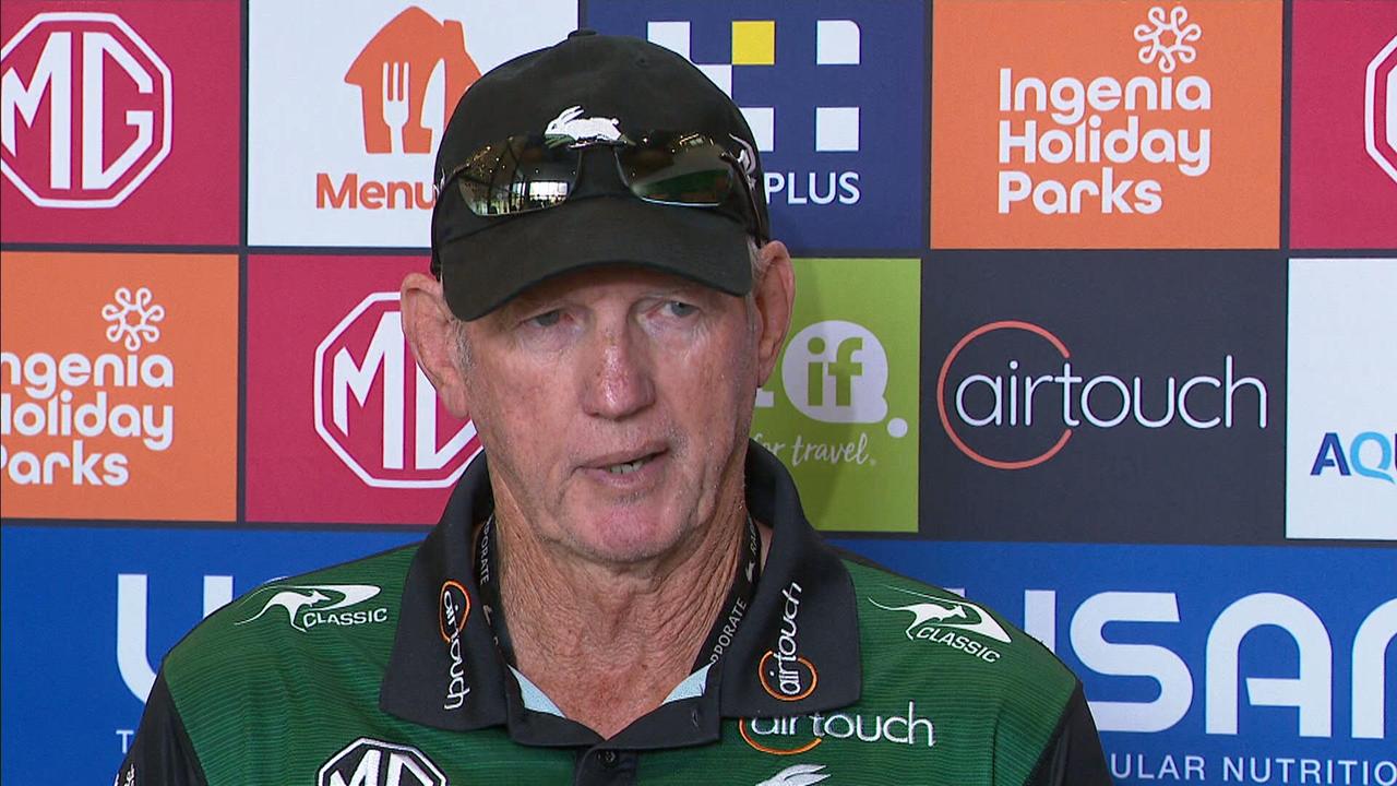 Wayne Bennett Applauds Game Shift Amid Cyclone: South Sydney vs. Dolphins Latest Updates & Press Conference Video