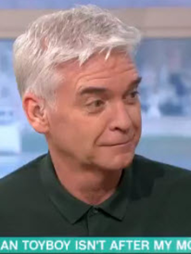 Phillip Schofield was lost for words.