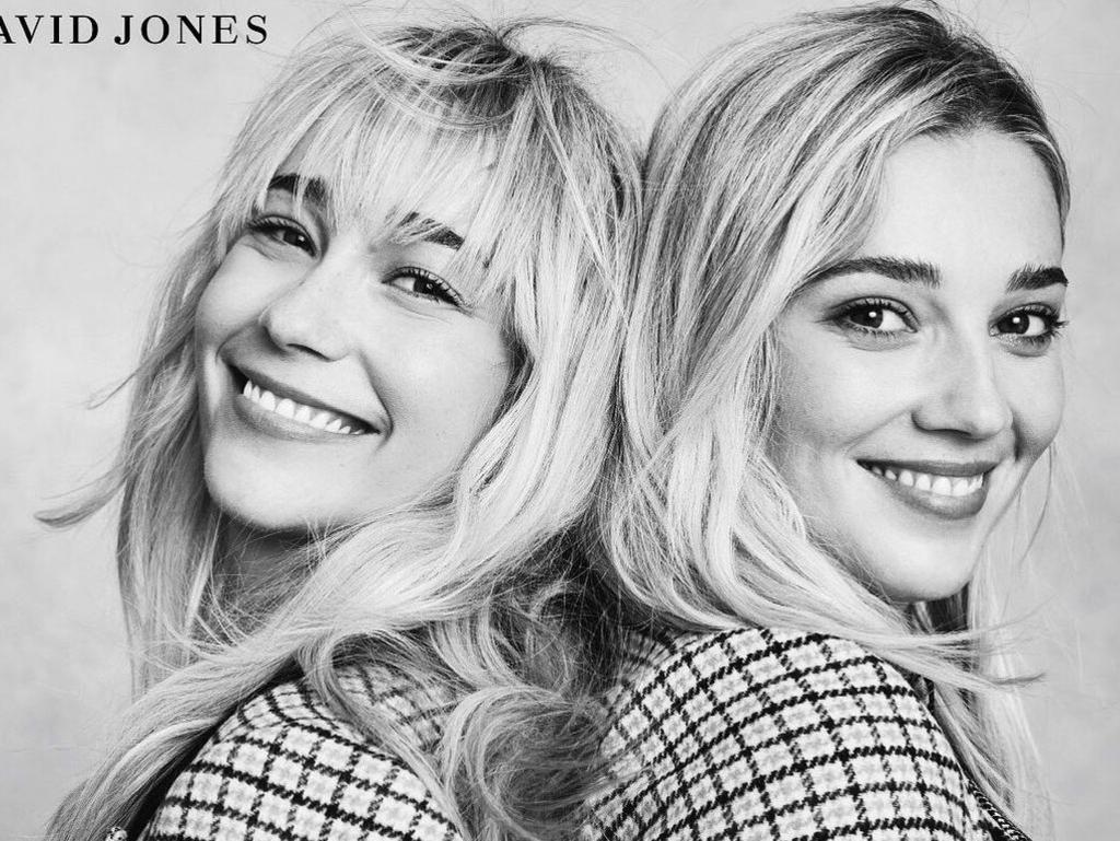 Jade has appeared in a David Jones campaign beside sister Jasmine. Picture: Instagram/Jade Yarbrough