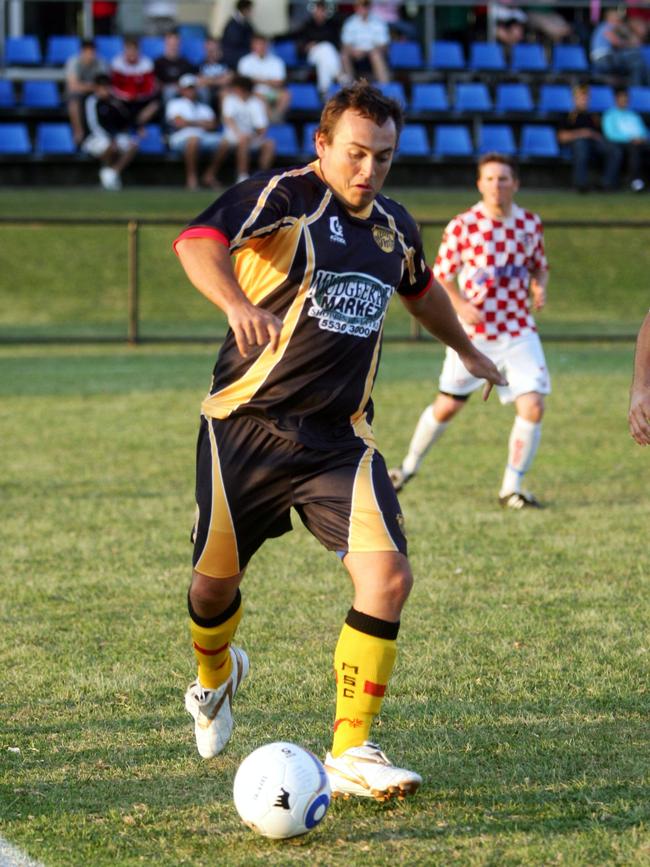 Boelen in action for Mudgeeraba in 2008.