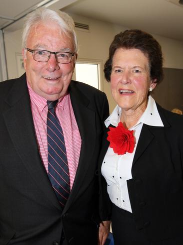 Don Grimes and Fay Gervasoni at the Clifford Craig event. Picture: CHRIS KIDD