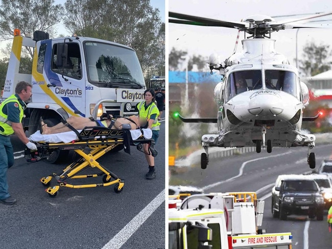 Man remains critical after serious crash in Gunalda on Bruce Highway