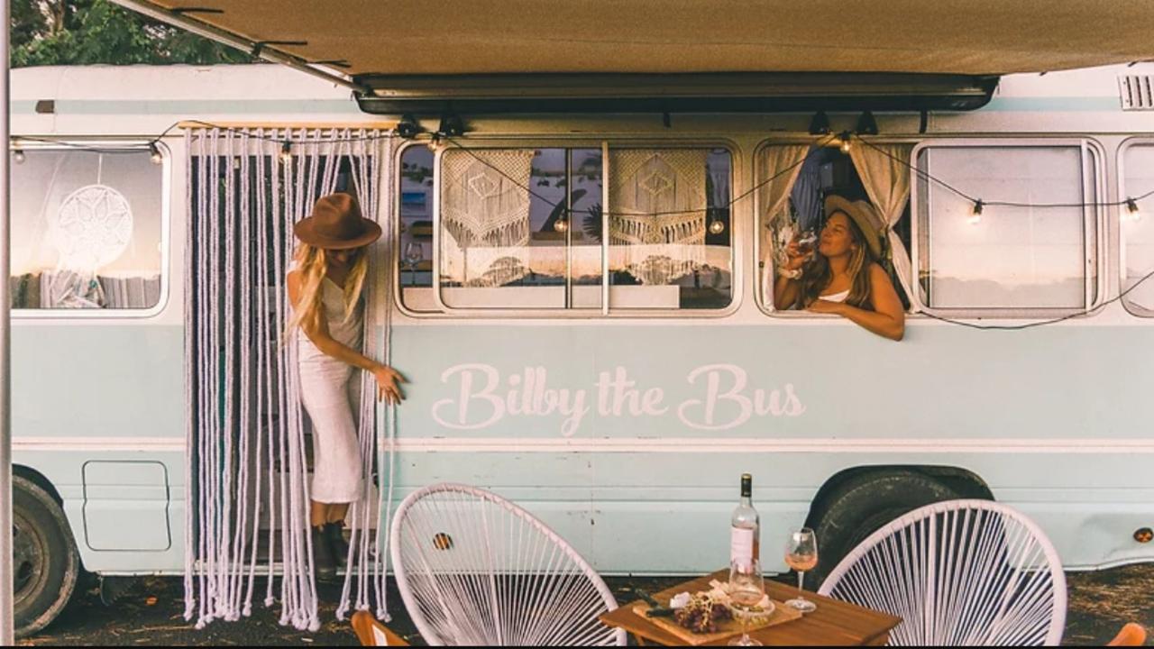 The Bilby Collective’s bus, Bilby The Bus. Picture: supplied.