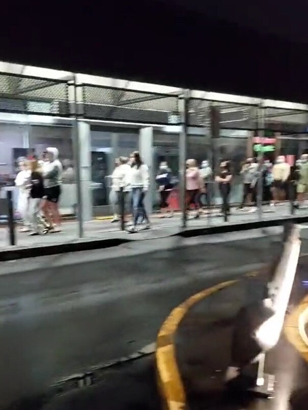 Midnight queues at Penrith Kmart.