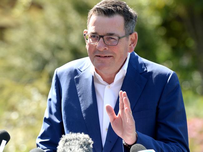 It’s not just Daniel Andrews’ King’s Birthday award that should be immediately withdrawn. Picture: Andrew Henshaw