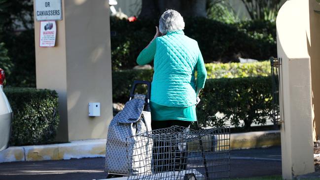 Earle Haven was evacuated after the abrupt closure. Picture: NIGEL HALLETT