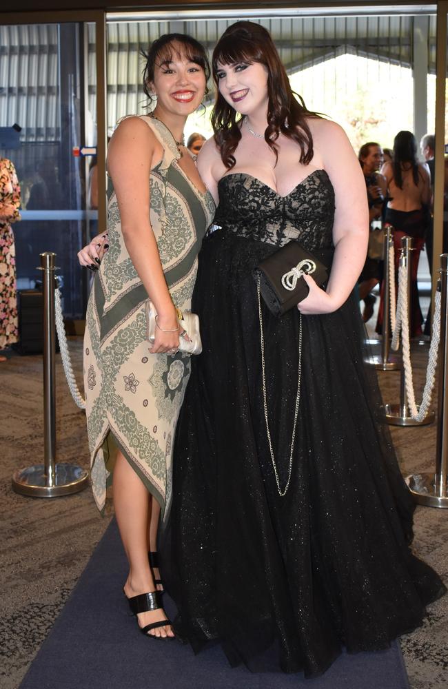 Alex Zah and Millie Pashby at the Sunshine Coast Grammar School formal 2023. Photo: Jorina Maureschat