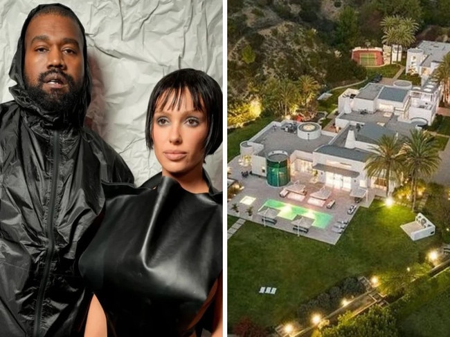 Inside Kanye West’s new $53m mansion. Picture: Getty; Realtor