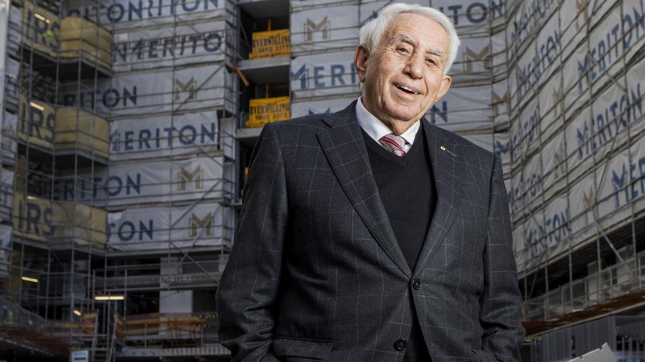 Billionaire Harry Triguboff is expecting a sixfold increase in apartment sales. Picture: Hollie Adams