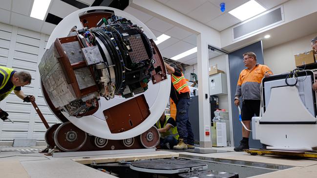 The Elekta Versa HD linear accelerator was recently installed at the hospital to provide cancer patients across the Wide Bay region with more access to local treatments. Picture: Rhylea Millar