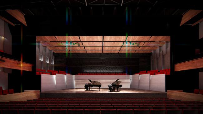 The hotel plan includes a 1075-seat theatre. Picture: SUPPLIED