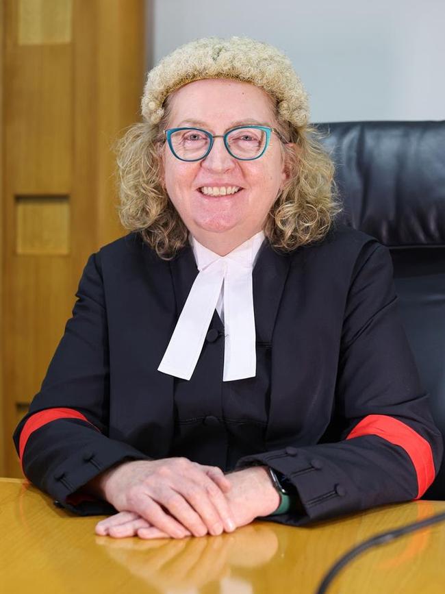 Justice Meredith Day Huntingford, Supreme Court of the Northern Territory. Picture: Supplied