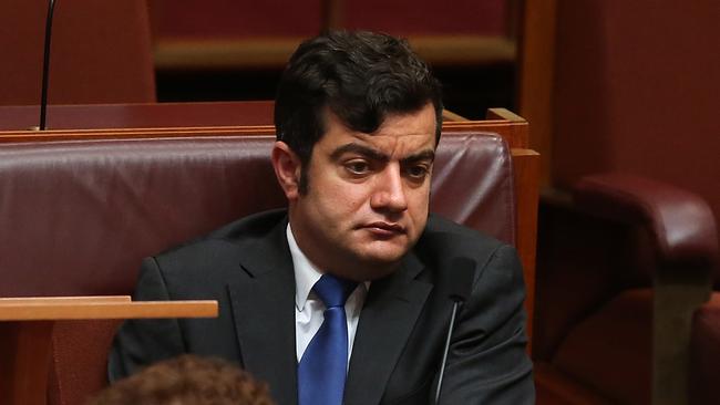 Former PM John Howard says Senator Sam Dastyari should leave Parliament. Picture: Kym Smith