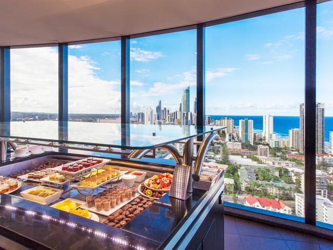 Surfers Paradise is home to Queensland's only revolving restaurant, Four Winds 360.