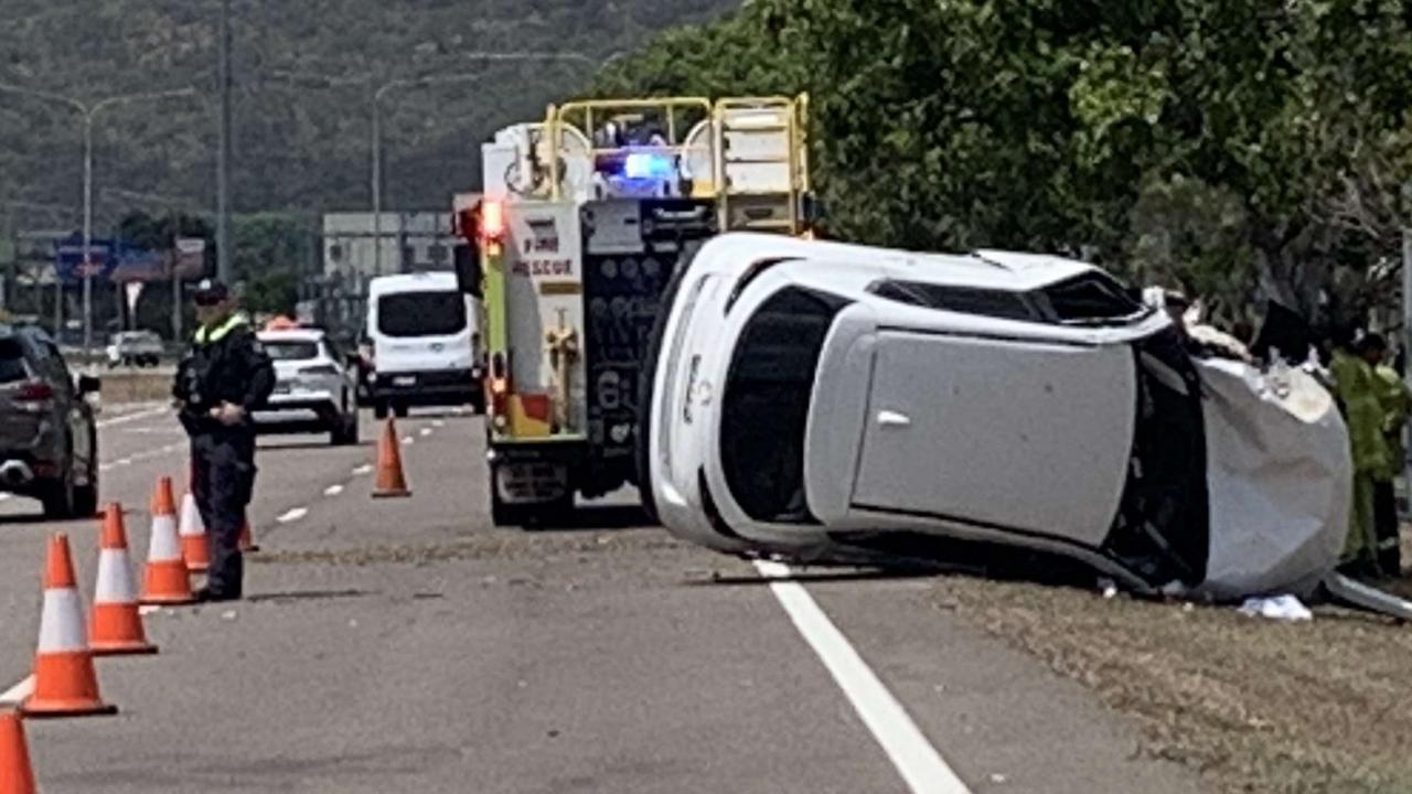 Woman rushed to hospital with life-threatening injuries after crash