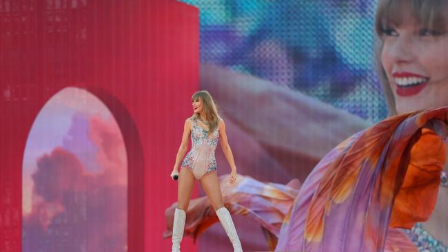 The hits of US pop singer-songwriter Taylor Swift will play on select Sydney trains ahead of Eras’s Tour. Picture: TAS Rights Management