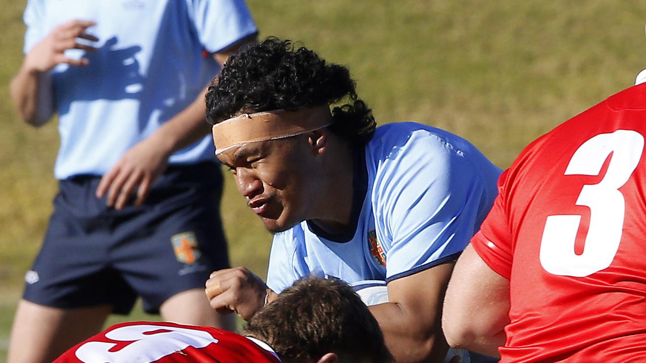 CHS1's John Jacob at recent schoolboy trials.